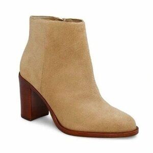 Vince Camuto Tan Boots 8.5 M Paitrilla Block Heel Bootie